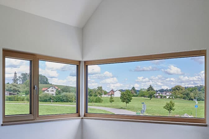 das kübler haus - aussicht